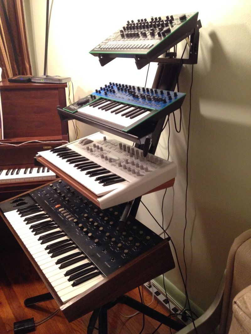 3 tier keyboard stand r/synthesizers